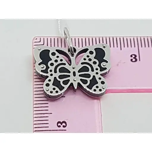 Золота підвіска Столична Ювелірна Фабрика з оніксом. 421618БО - фото 4