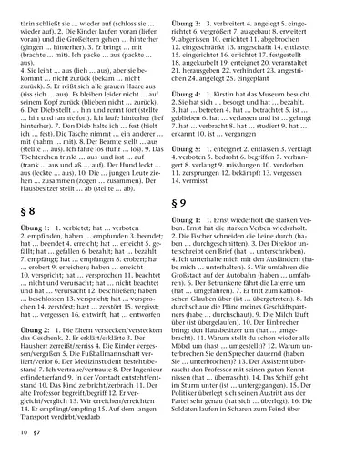 Lösungsschlüssel Lehr- und Ubungsbuch der deutschen Grammatik Neu - фото 3