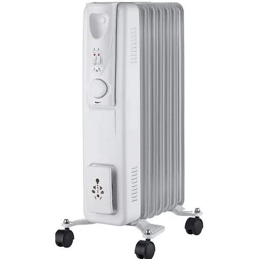 Оливний (масляний) радіатор Kepland OH01WH3 1500 Вт 7 ребер