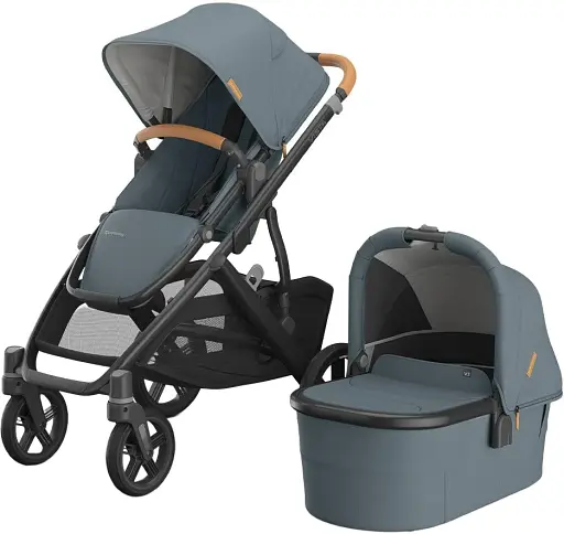 Універсальна коляска 2 в 1 Uppababy Vista V3 Dillan Stone Blue (0303-VIS-EU-DIL) - фото 1