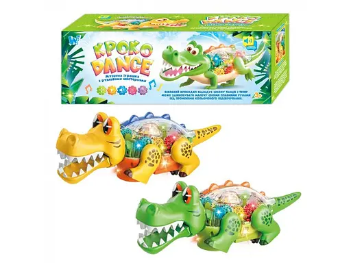 Інтерактивна музична іграшка Крокодил, WToys