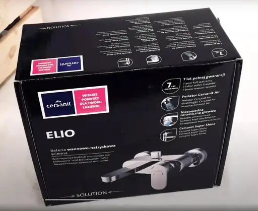 Змішувач для ванни та душу Cersanit Elio S951-007 одноважільний Хром 30412 - фото 3