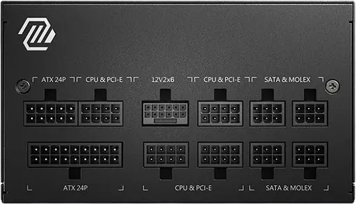 Блок живлення MSI MAG A850GLS PCIE5 850W 80+ Gold - фото 3