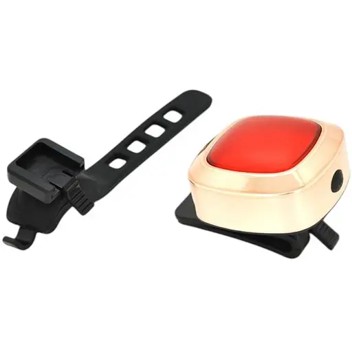 Задній стоп для велосипеда Voltronic FY320, 4 режими, вбудований акумулятор, кабель USB, Red, Box - фото 1