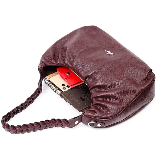 Женская сумка багет KARYA 30х19х8 см sum0020817 - фото 8