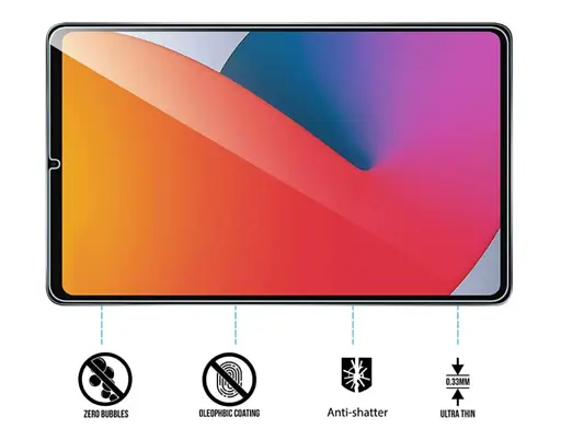 Захисне скло DK для Apple iPad mini 8.3" A17 Pro 2024 Full Glue 3 шт (013318) - фото 4