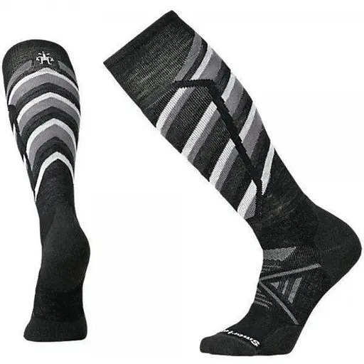 Шкарпетки Smartwool Men's PhD Ski Medium Pattern SW 15036 Black M Smart Wool (1033-SW 15036.001-M)