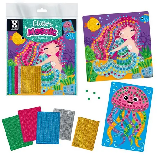 Набор для творчества со сверкающей мозаикой "Русалочка и Медуза" VT4511-13 - фото 3