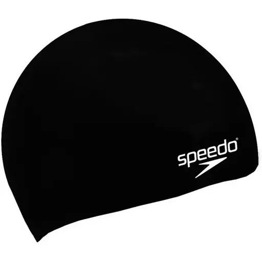 Шапочка для плавання Speedo Moulded Silic Cap Ju Чорний (1000-8-709900001)