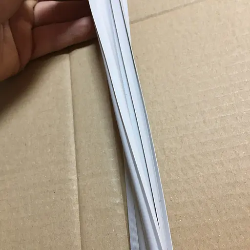 Уплотнитель двери (резина) для морозилки холодильника Samsung RB38C, RB38T, RB34C, RB34T, DA97-23537B - фото 6