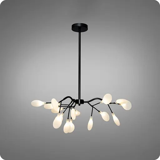 Люстра подвесная 517 Dlight на 18 ламп Черный (01942) - фото 1