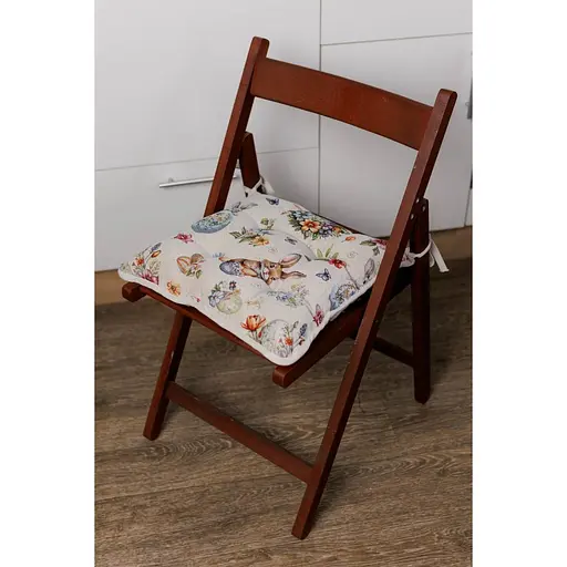 Подушка на стілець Прованс Суцвіття 40х40 см (44345) - фото 1