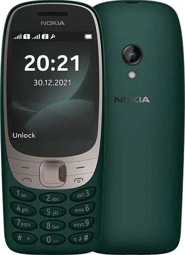 Кнопковий телефон Nokia 6310 Dual 2024 Green (UA) - фото 1