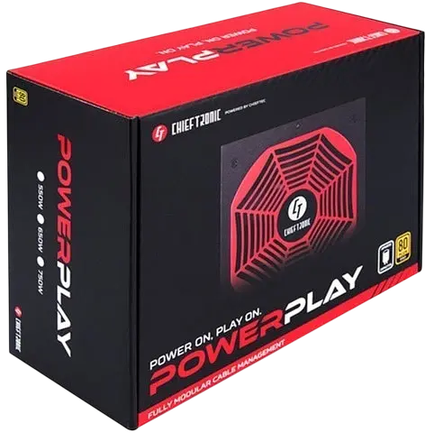Блок питания Chieftec PowerPlay Gold 750W 80+ Gold (GPU-750FC) Б/У - фото 2