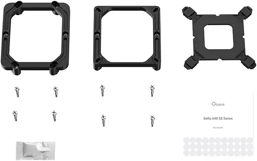 Кулер для процесора Ocypus Delta A40 SE ARGB Black (DELTA-A40-BK1AAWN00S-GL) - фото 8