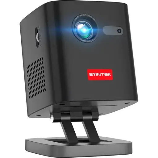 Проектор BYINTEK P19 Pro портативний міні 3D 7800 mAh WiFi Android 9 FullHD 1080 4K
