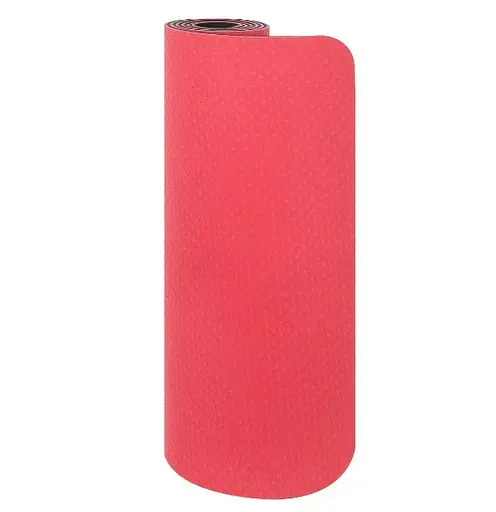 Коврик для йоги и фитнеса Power System PS-4060 TPE Yoga Mat Premium Red (183х61х0.6) (4060RD-0) - фото 4
