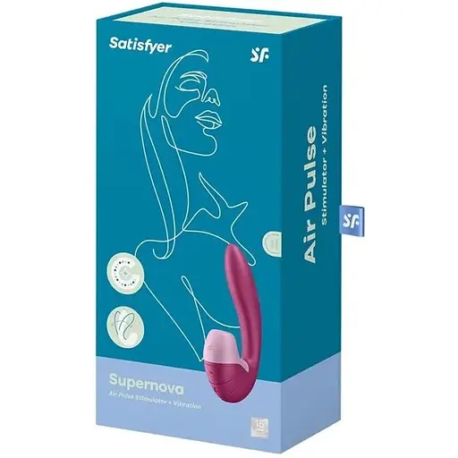 Вакуумный вибратор Satisfyer Supernova Berry - фото 4