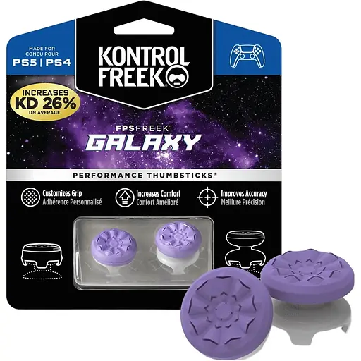 Накладки на стики KontrolFreek Galaxy 2-pack (PS4) (B016P0BVH4) [47484]
