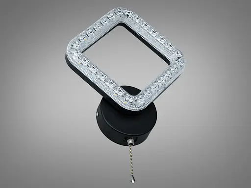 Настінне приліжкове LED бра Romin 17 Вт чорне CCT - фото 4