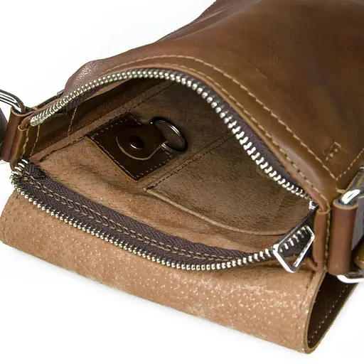 Сумка-месенджер Grande Pelle міні формату sum0028297 - фото 3