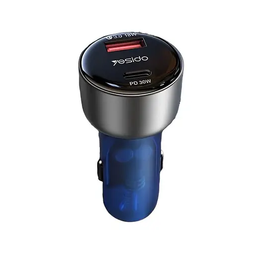 Автомобільний зарядний пристрій Yesido Y52 PD48W+QC3.0 - фото 3