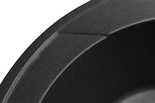 Кухонная мойка гранитная Miraggio Tuluza black 520x483x204 00210107, Черный - фото 3