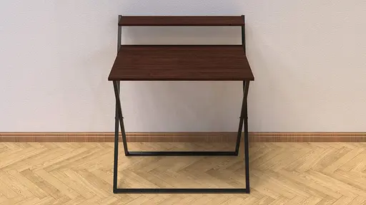 Стол трансформер Компакт 4 750x790x720 Черный металл ДСП Венге Магия 16 мм FRD-105406 - фото 5