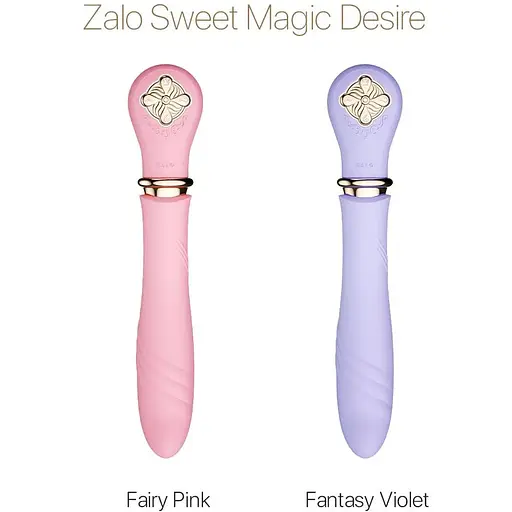 Пульсатор с подогревом Zalo Sweet Magic - Desire Fantasy Violet - фото 8