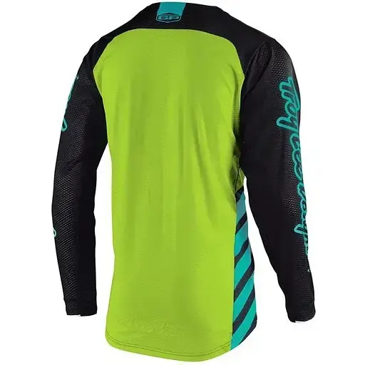 Велоджерсі Troy Lee Designs GP Air Jersey Drift Black/Turquoise L (1106-304780014) - фото 2