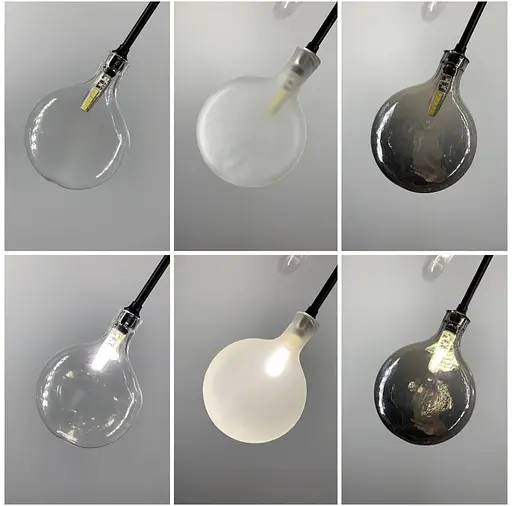 Современная люстра-кольцо золотистого цвета на 27 ламп Line.F Цвет плафона Графитовый - фото 7