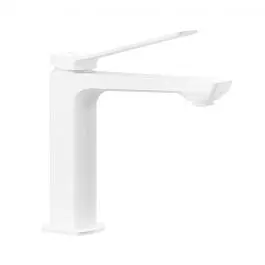 Смеситель для раковины Paffoni Tilt без донного клапана white matt TI071BO, Белый матовый - фото 2