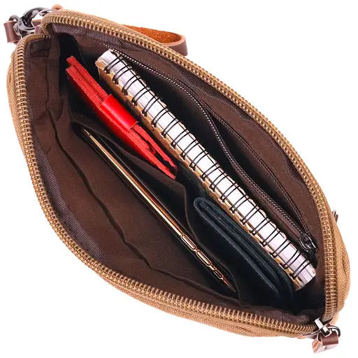 Практична чоловіча барсетка із текстилю 24х16х3 см Vintage 24х16х3 см sum0021447 - фото 5