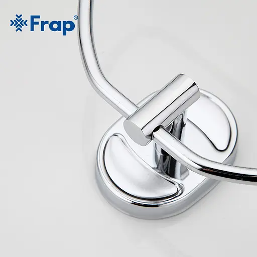 Тримач для рушників  Frap F1904-2 1/40 хром - фото 5
