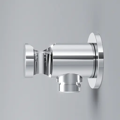 Шланговое подсоединение с держателем Am.Pm хром F0602100, Хром - фото 4