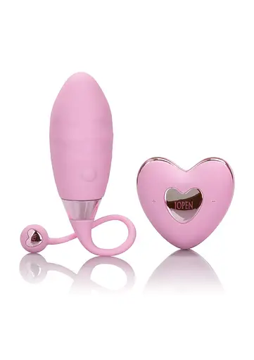 Віброяйце Amour Silicone Remote Bullet 7,5 см (рожевий) - фото 8