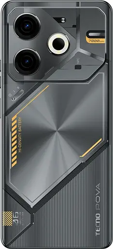 Смартфон Tecno Pova 6 Neo LI6 8/128GB Speed Black 4894947021015 - фото 3