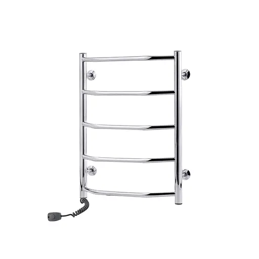 Полотенцесушитель электрический Kroner Трапеция ДТ08EL 600x500/5 EL CV023845, Хром, Левое - фото 1
