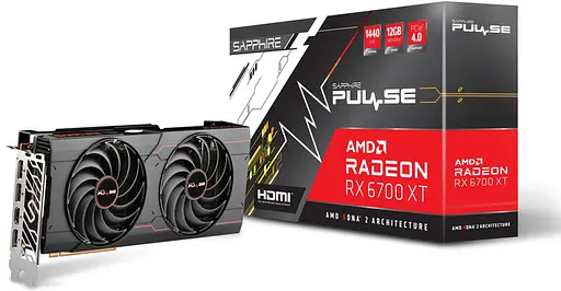 Відеокарта Sapphire Radeon RX 6700 XT Pulse (11306-02)