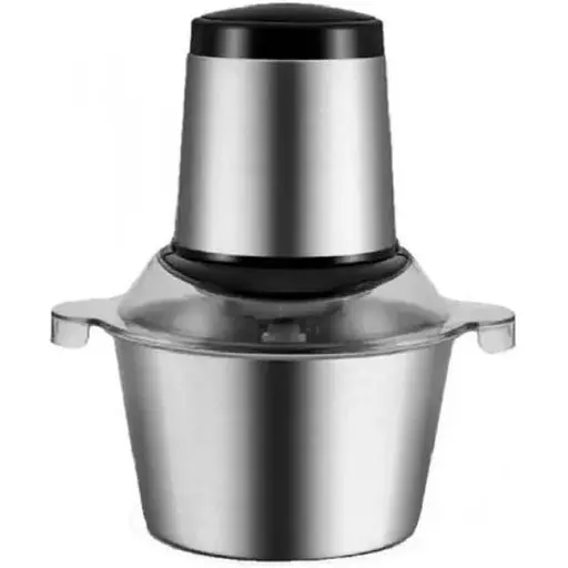 Універсальний кухонний подрібнювач Rainberg RB-2202 2л м'ясорубка блендер чоппер 1300 Вт - фото 1