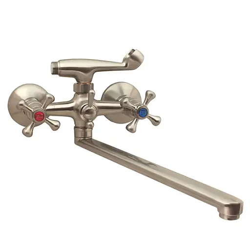 Змішувач для ванни EP Smes 143 EP0096 Нержавіюча сталь - фото 1