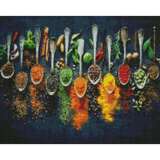 Алмазная мозаика Пряные специи Brushme DBS1101 40х50 см