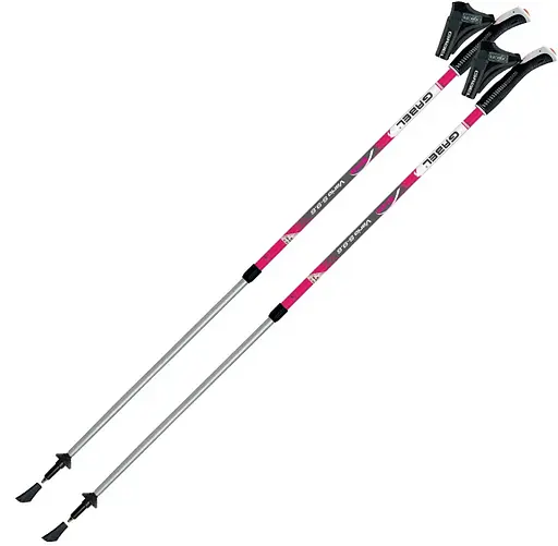 Палиці для скандинавської ходьби Gabel Vario S-9.6 Fucsia (7008350620000) (DAS301086) - фото 1