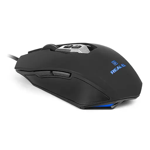 Мишка REAL-EL RM-525 Black - фото 2