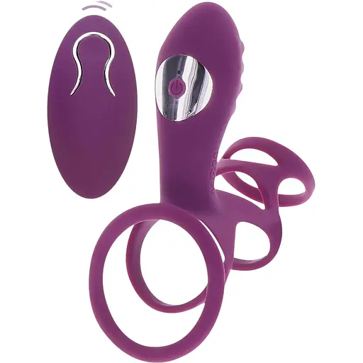 Насадка на пенис Toy Joy Happiness Halo Halo C-Ring Sleeve 6.2 см фиолетовый