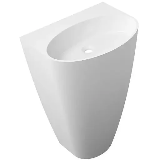 Умивальник Omnires Siena 43x55 окремостоящий white SIENAUWBOBP, Білий - фото 1