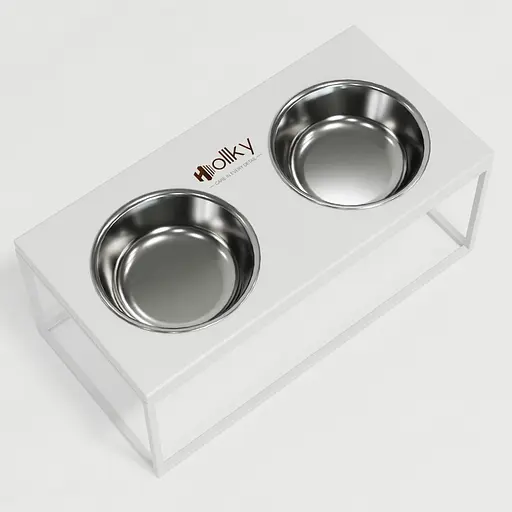 Hollky Base XL20 — миски на підставці для великих собак (2 × 1,8 л) - фото 7