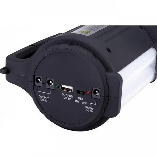 Потужний ліхтар Yajia YJ-2886 5W+2SMD + Powerbank (2хOUT4V) + ЗУ220В + 3 режими - фото 3