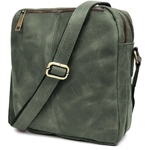 Сумка мессенджер мужская вертикальная через плечо TARWA 24х26х7 см sum0028311 - фото 2