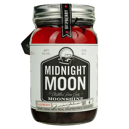 Віскі Midnight Moon Moonshine Raspberry 45% 0.35 л
